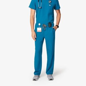 Figs Pisco Scrub Bottoms | Alpine Blue